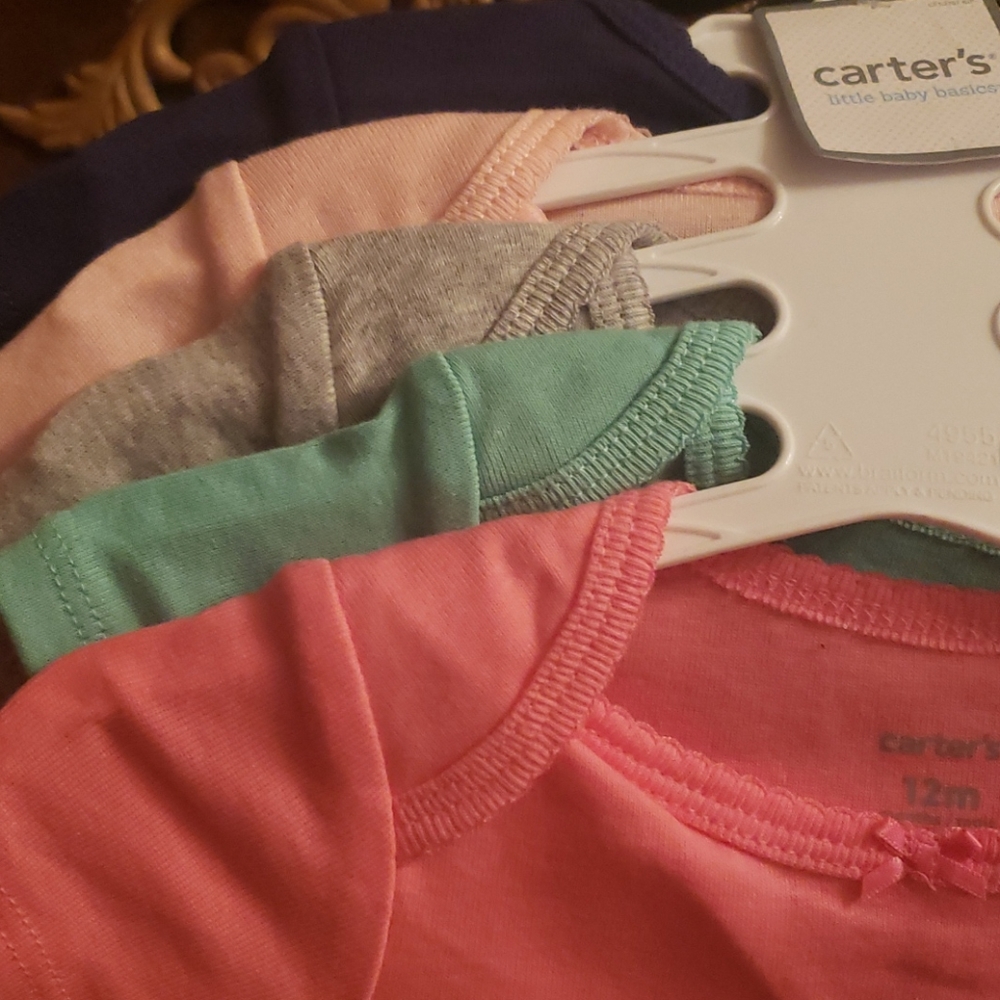 5 pack of Carters onesies. - Picture 2 of 3